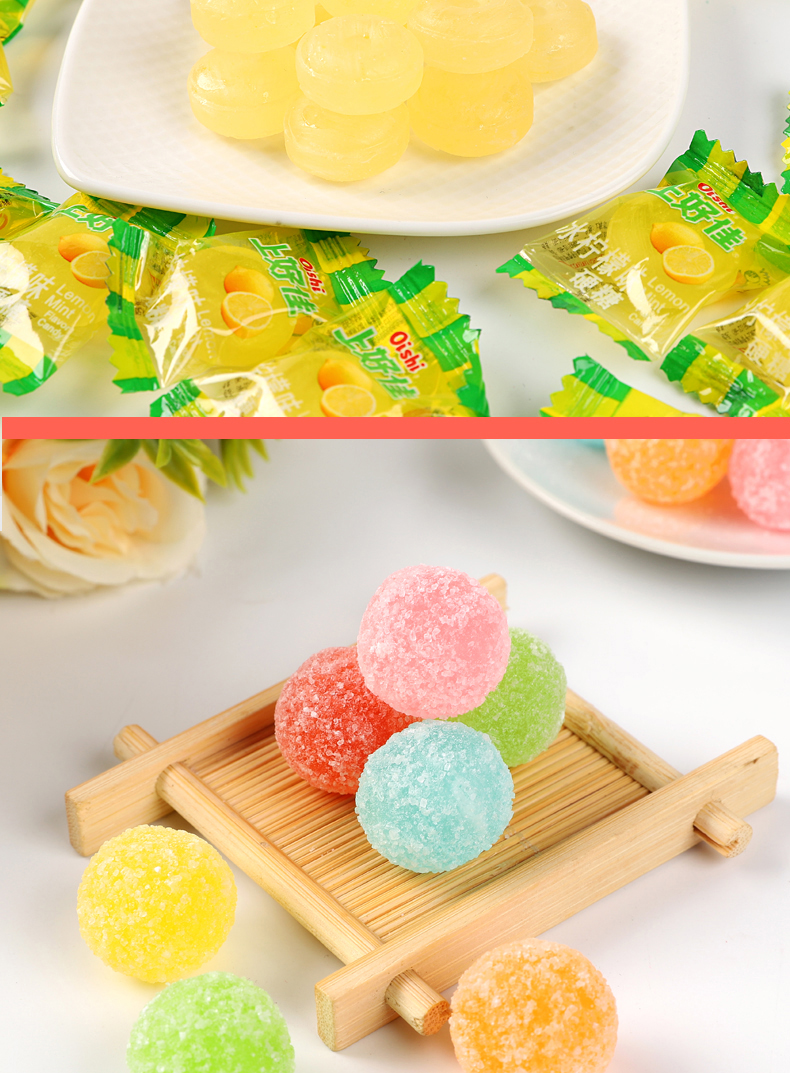 上好佳薄荷糖装清凉薄荷口味结婚庆喜