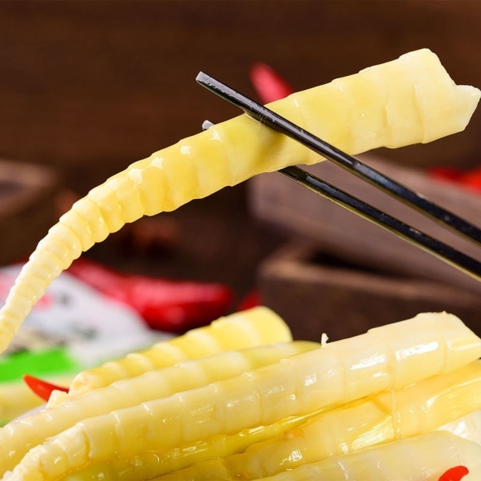 博多客卤味小食 30g笋尖泡椒竹笋四川特产尖尖笋山椒嫩脆笋下饭菜零食
