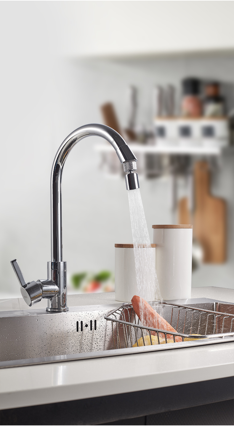 卡贝(cobbe)冷热水龙头起泡器过滤嘴节水防溅过滤网通用万能家用出水