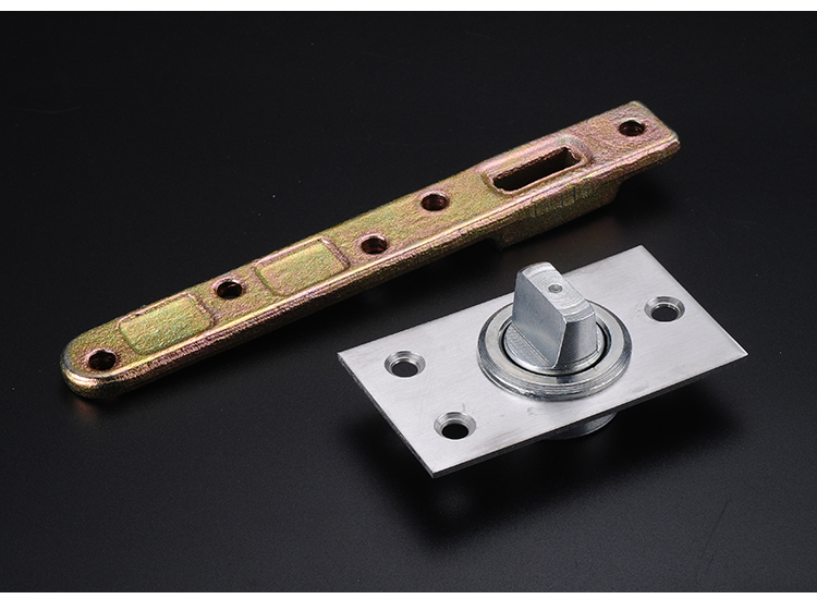 敬平加重型360度转轴木门上下铰链定位门轴天地轴旋转轴暗藏合页100kg