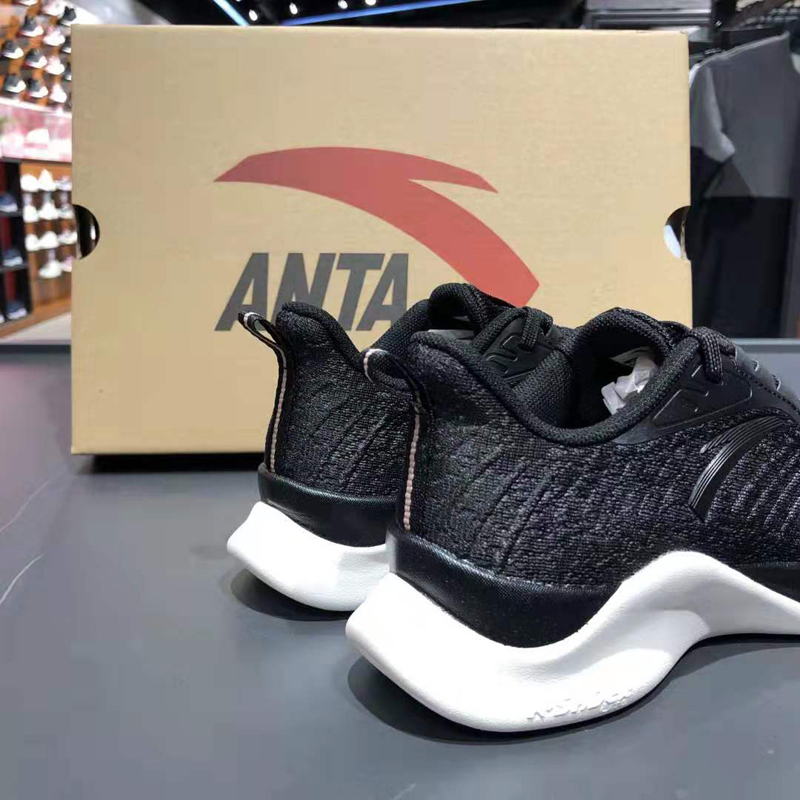 安踏运动鞋女鞋2020春季新款ashock超轻缓震跑鞋运动鞋122015523