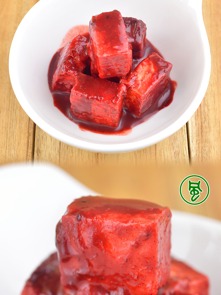 普宁红腐乳300g*2罐潮汕特产南乳酱佐餐调味下饭菜广东红方豆腐乳