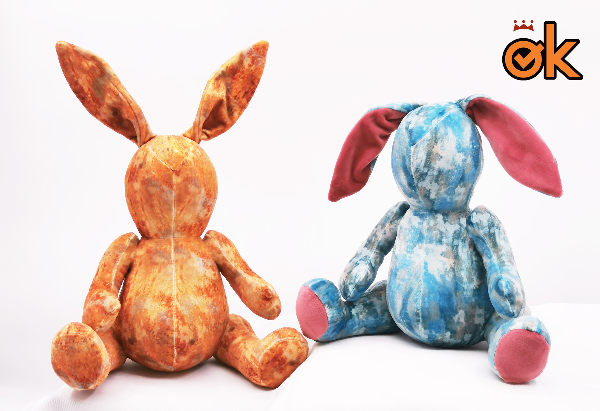 迷彩兔玩偶玩具潮玩送孩子送女友送闺蜜节日生日礼物时尚潮流家居新居