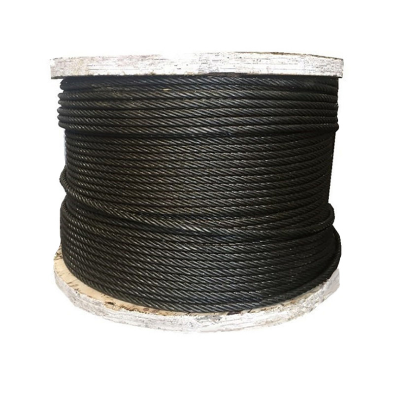 力英钢丝绳含油电梯曳引钢丝绳819snfc12mm