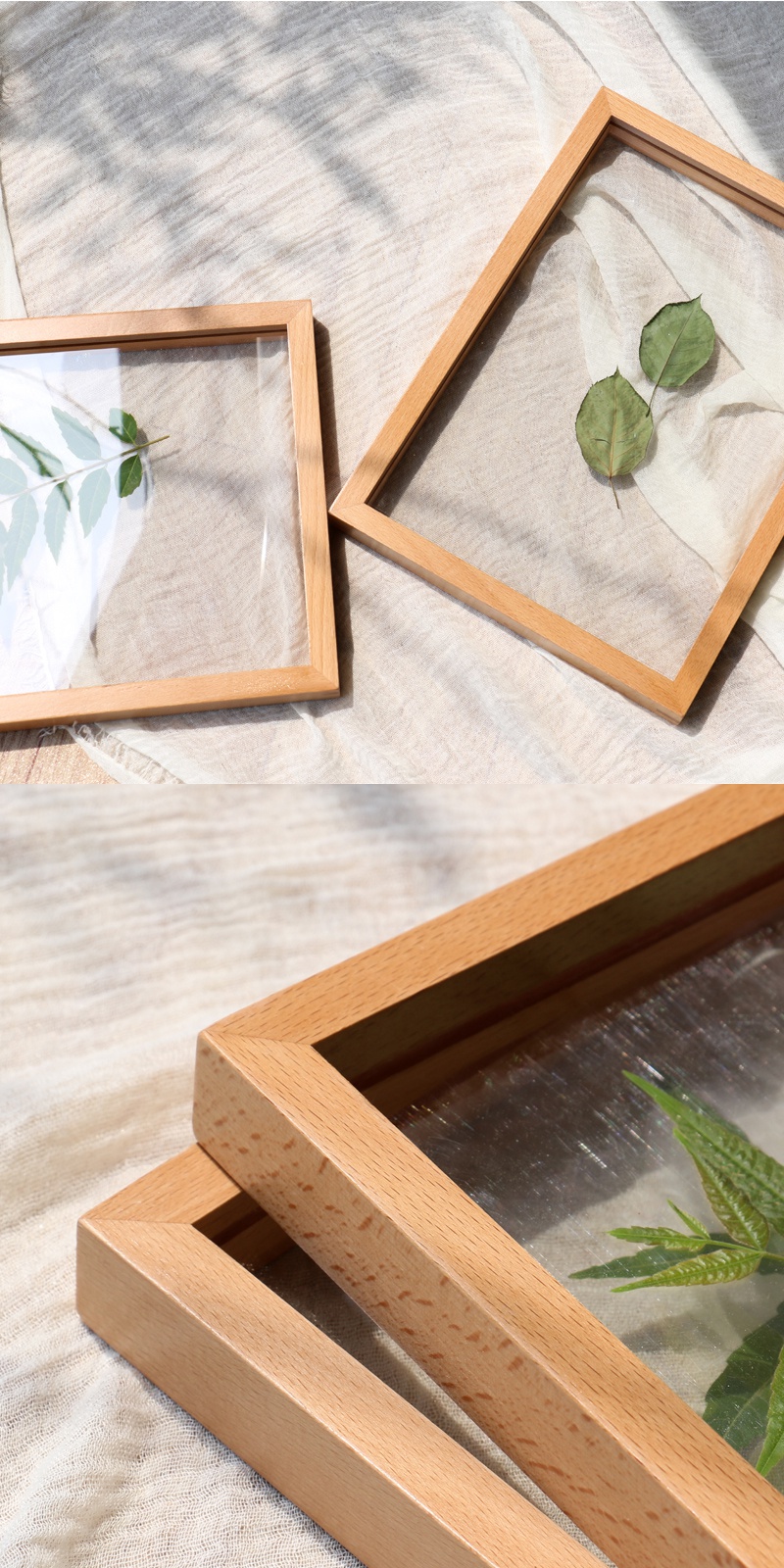 免打孔营业执照框简约画框外框ins北欧透明a4相框植物标本广告框 封后