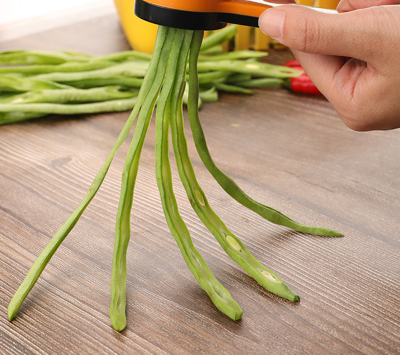 豆角切丝器切豆角丝器家用芸豆拉丝插豇豆剪多功能切菜工具 敬平