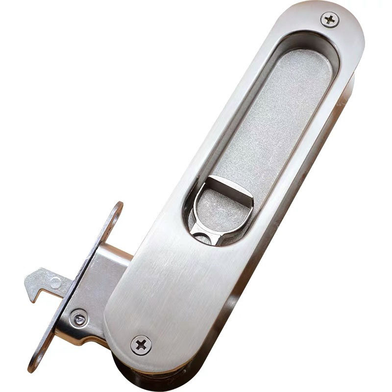 爆款移门锁推拉门木门钩锁 吊趟门锁厨房 卫生间玻璃门93移门钩锁》无