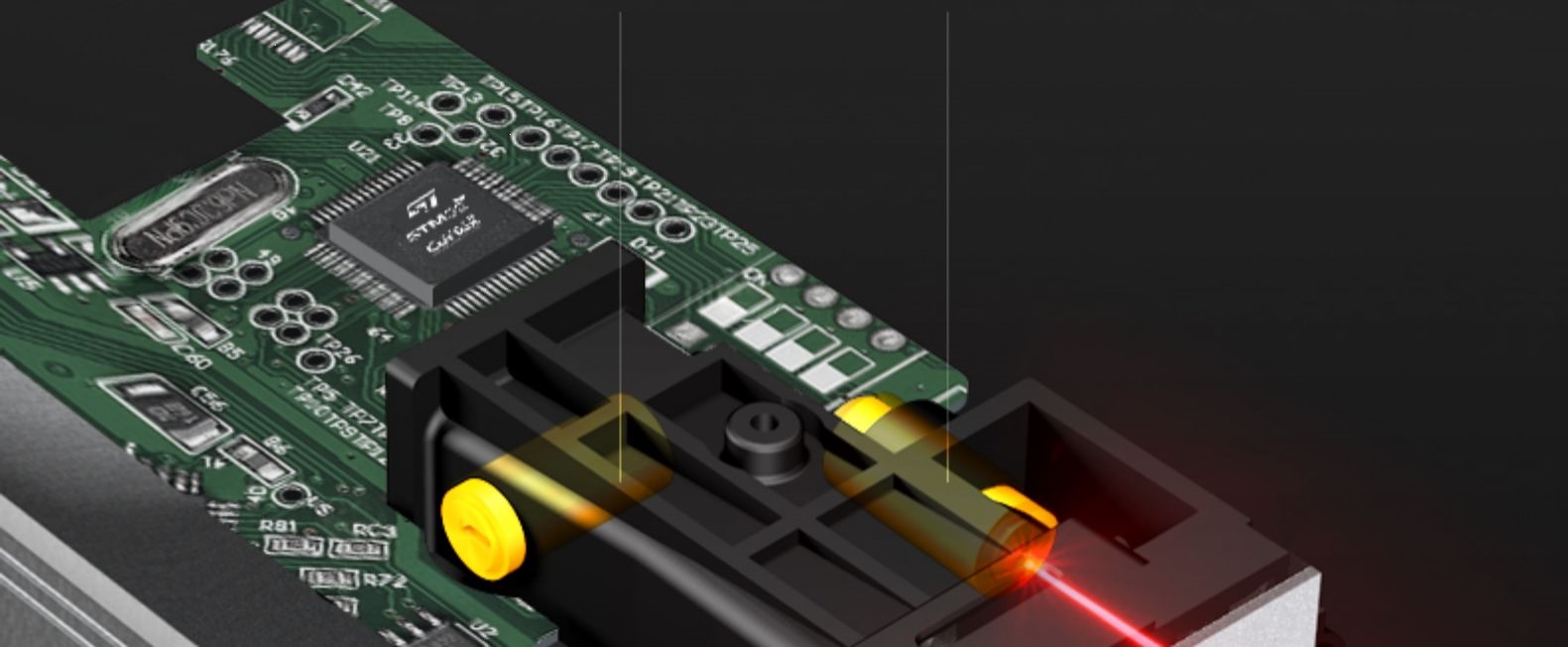 深达威测量工具 sw-lda50a 深达威激光测距仪模块50米工业红外线