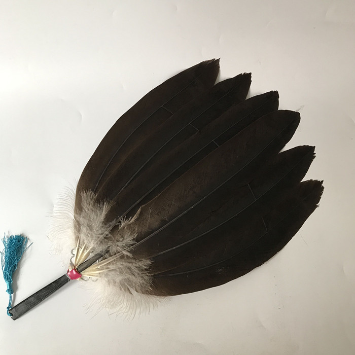 工艺扇羽毛扇鹅毛扇诸葛亮孔明扇子茶炉扇宝宝孕妇扇纳凉扇道具扇封后