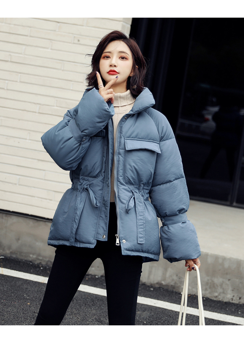 诗奥兰蒂女士棉衣 短款小棉袄2019新款韩版宽松棉衣ov