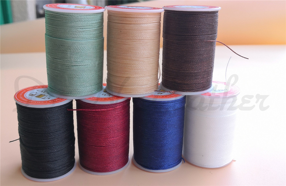 牌045mm手缝涤纶圆蜡线手工diy皮具高品质马克线170米s002