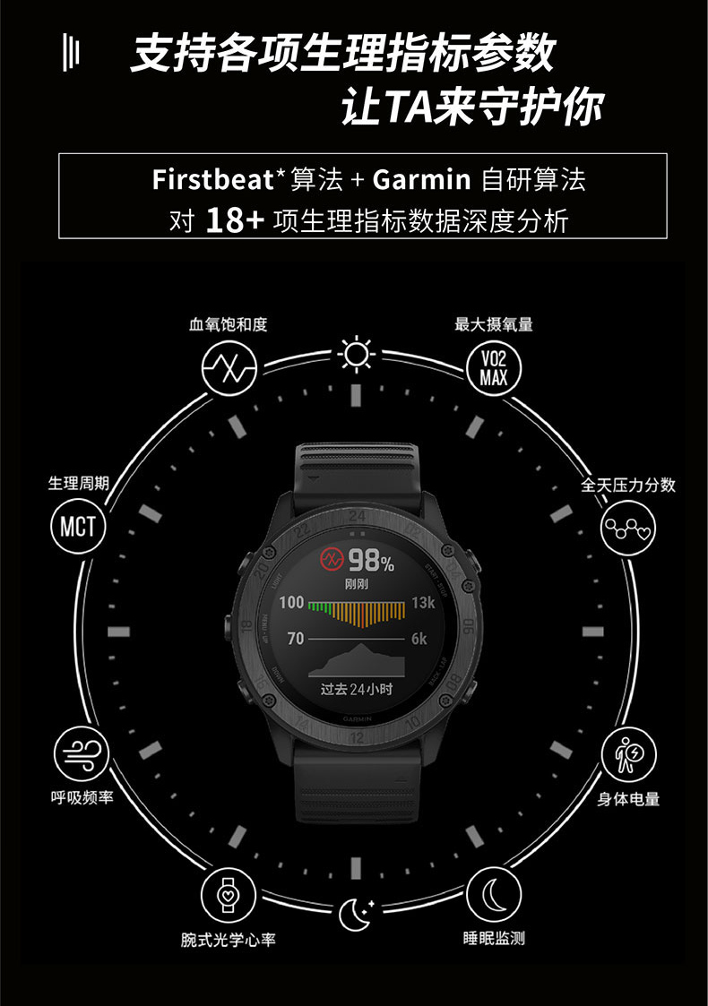 佳明(garmin)戶外照明/儀表 garmin 佳明tactix delta泰鐵時運動智能