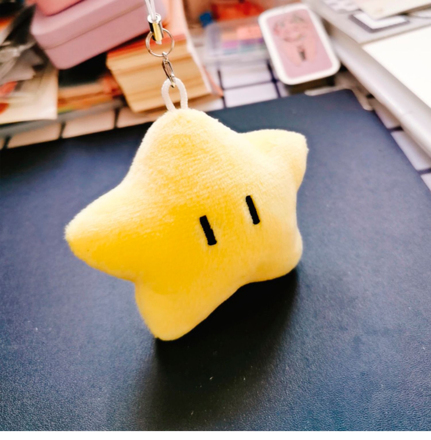 小星星书包挂件公仔毛绒玩偶背包挂饰日系女生可爱ins包包钥匙扣