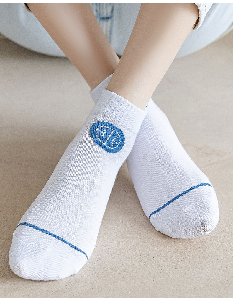 suntek袜子女短袜夏季夏天薄款可爱日系韩版中筒运动白色棉袜ins潮