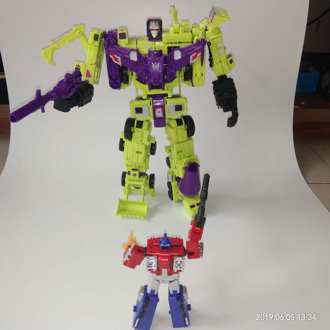 孩之星大力神变形玩具金刚原大idw版ko六合体挖地虎男孩儿童 大力神