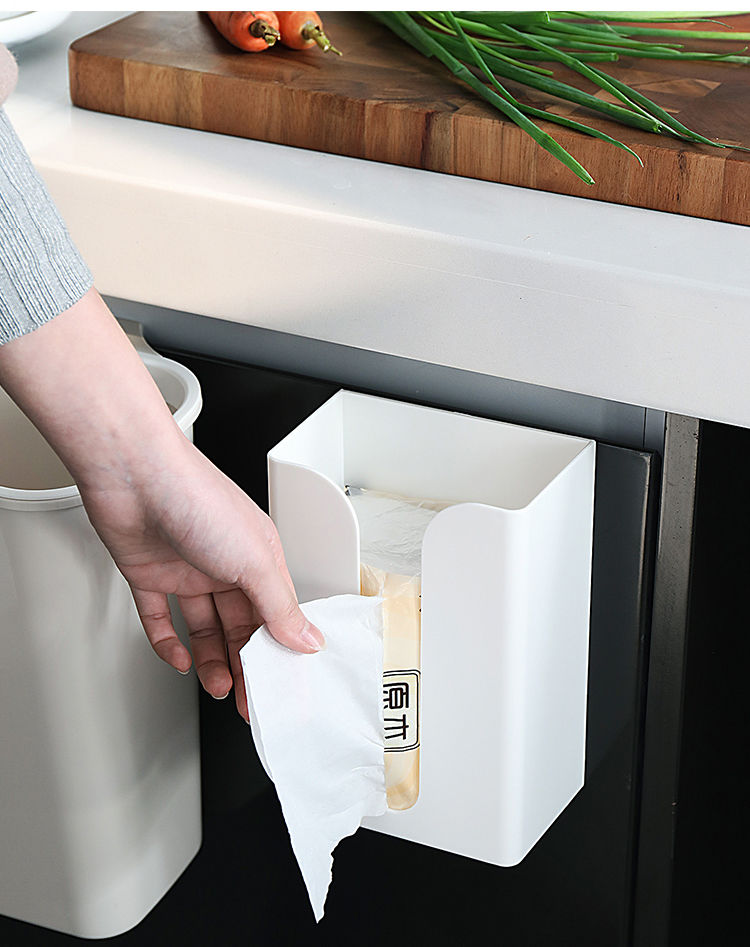 杏色纸巾盒家用免打孔厕所纸架卫生间置物架橱柜厨房抽纸盒餐巾纸壁挂