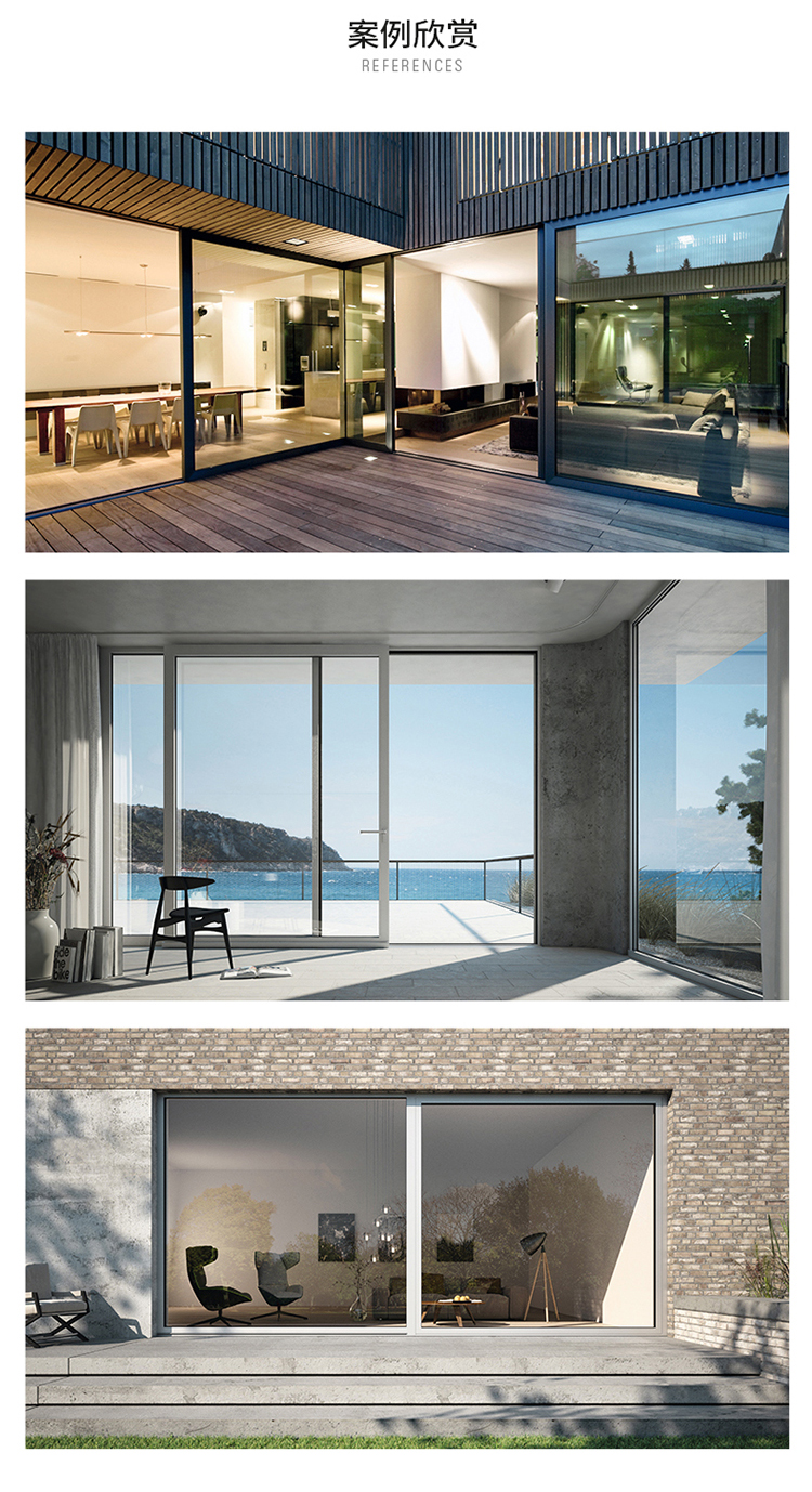 德国旭格门窗schuecoads65平开门系统入户门庭院门防盗门室内门断桥铝