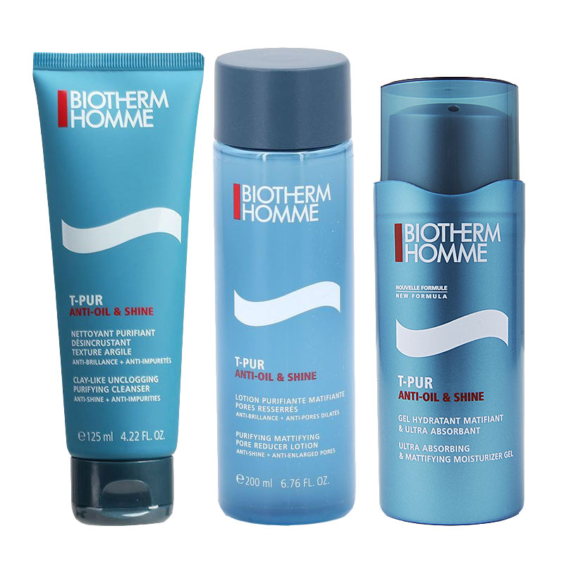 碧欧泉(BIOTHERM)护肤套装碧欧泉男士净肤细致护肤品套装洗面奶 ...