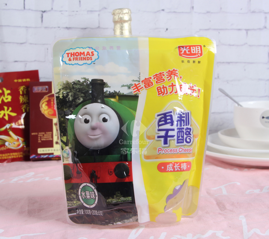 光明奶酪 小小光明棒棒奶酪水果味20g*5支【价格 图片 品牌 报价】