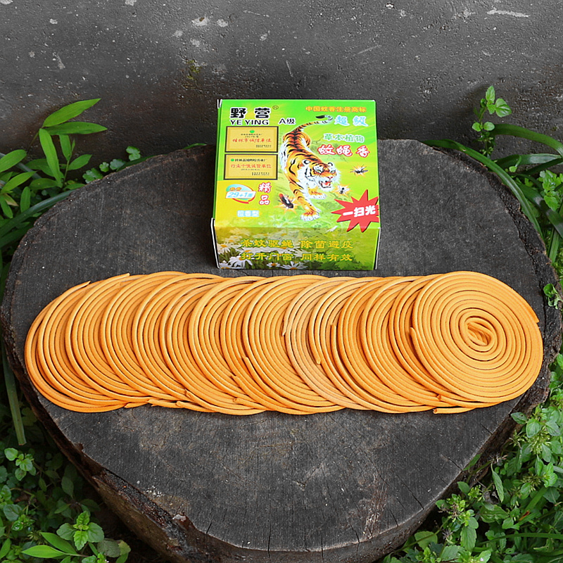 野营檀香灭蚊香家用驱杀苍蝇蚊子蝇香生鲜水果店香灭蚊蝇盘香