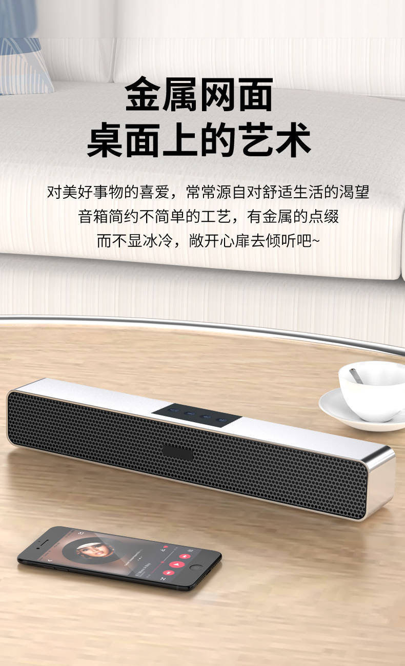 无线蓝牙德国音箱重低音炮大音量双喇叭手机电脑家用客厅插卡音响