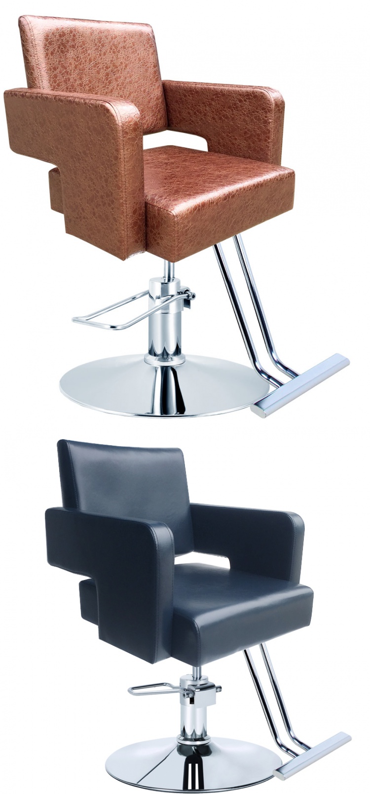 欧若凡潮流发廊专用理发美发店椅子洗头床时尚剪发理容液压升降凳子