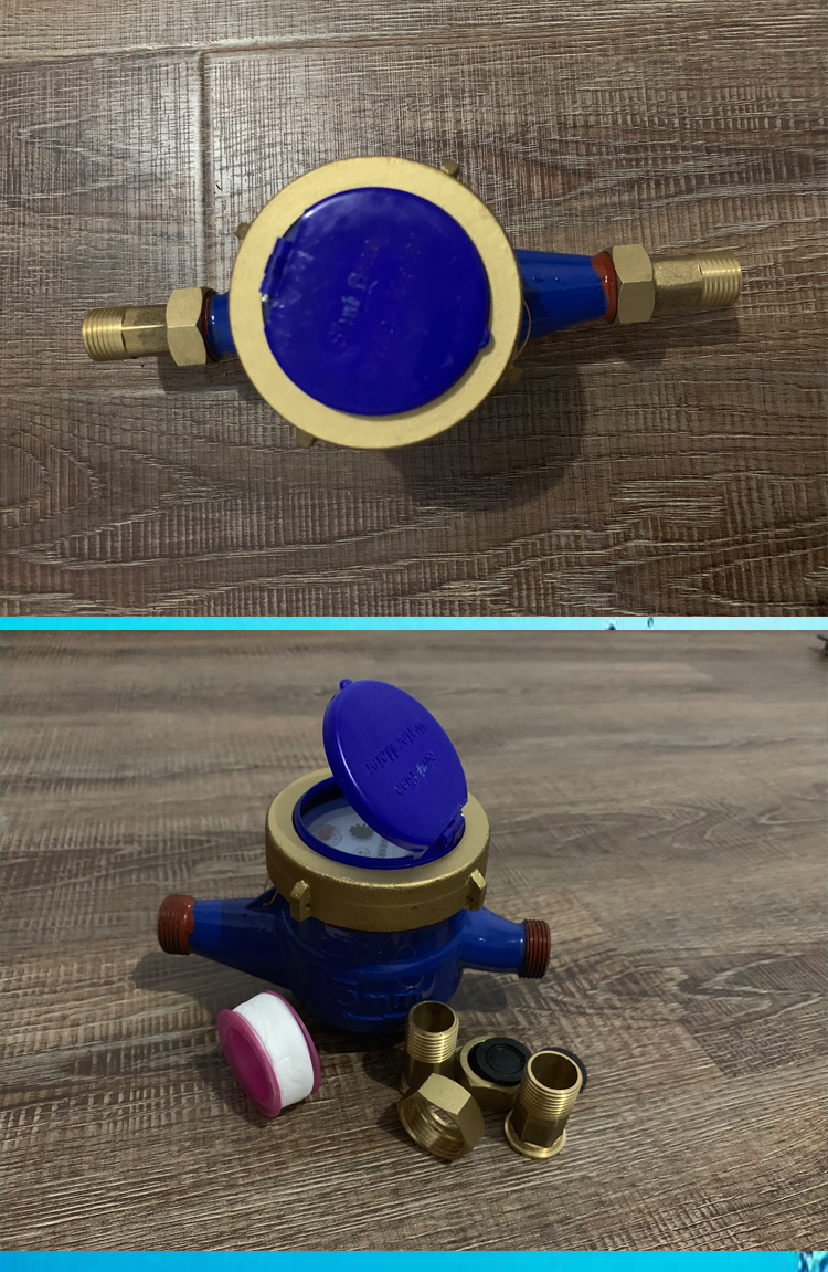 定做 厂家直营机械水表家用旋翼式水表 节水自转偷水水表dn15 20