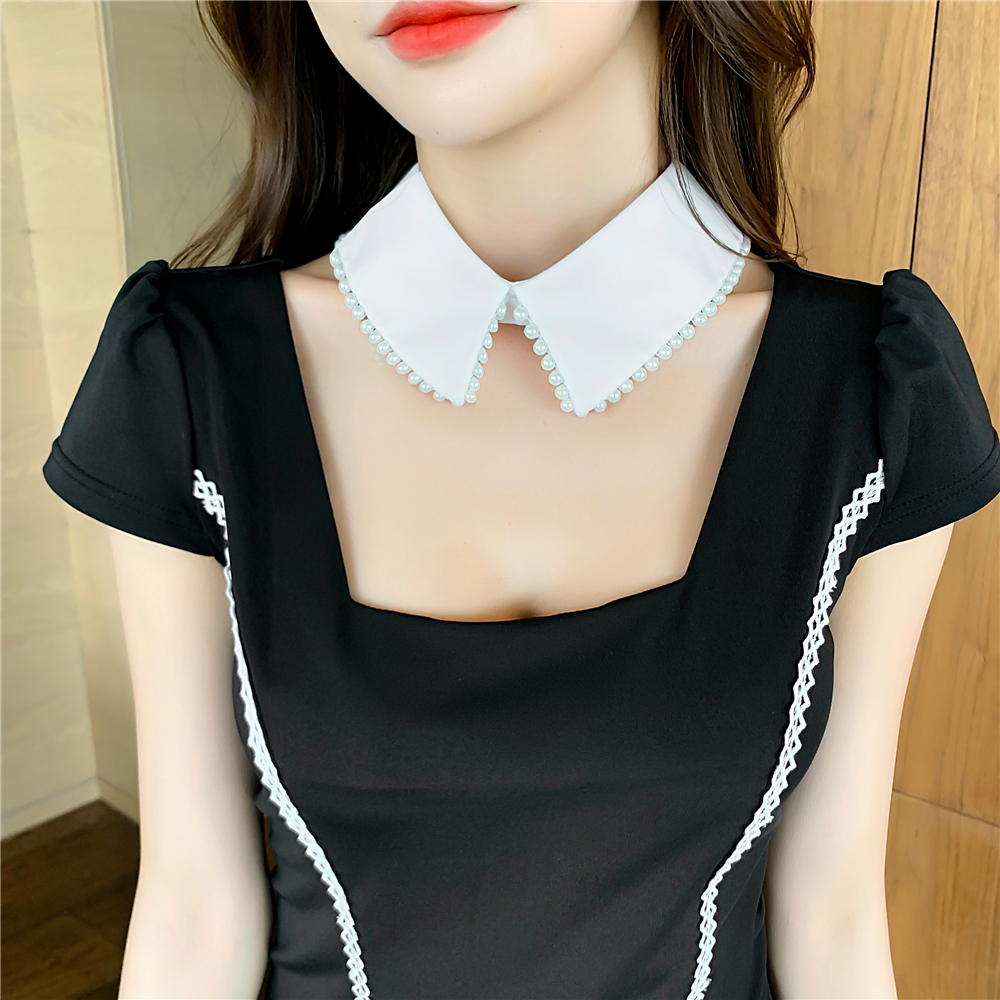 伊努特夜场上班衣服女装新款2021年时尚法式复古方领挂脖短袖连衣裙