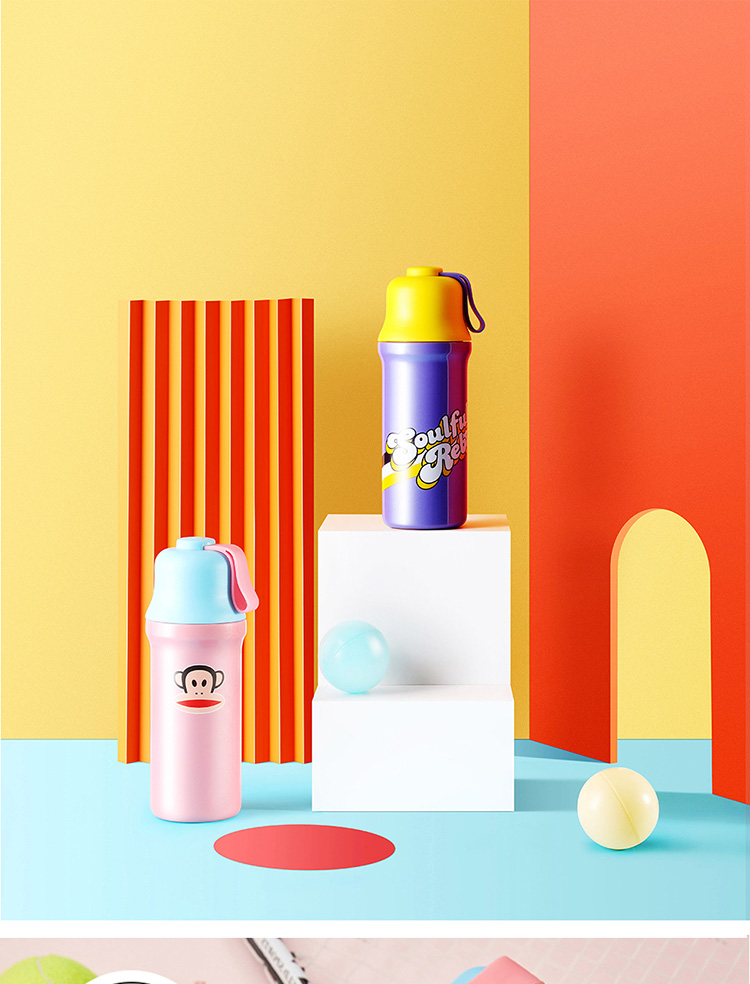 大嘴猴paulfrank超真空保温杯pfc755380