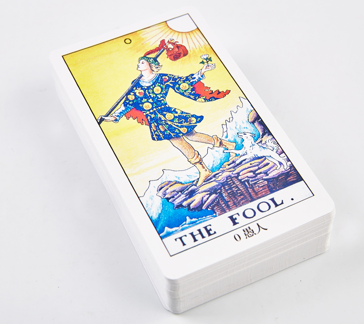 墨墨熊momoxiong塔罗牌经典塔罗牌占卜全套花影韦特塔罗牌含教程送牌