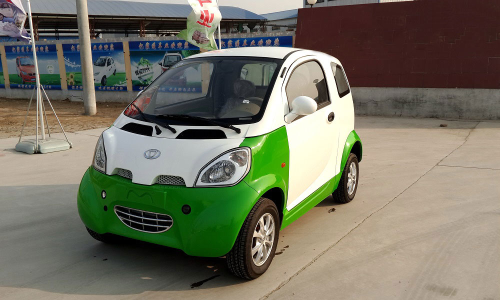 吉利全球鹰康迪k10k11高速锂电瓶电动四轮车新能源老年代步车成人汽车