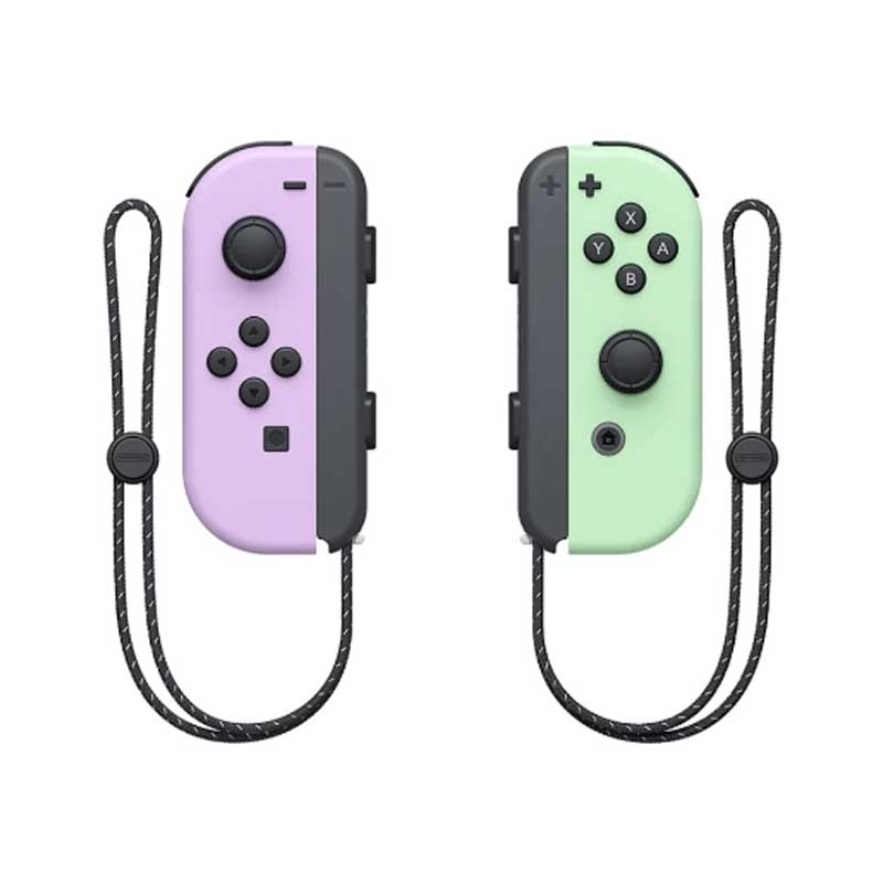 Nintendo任天堂Switch Joy-Con 無線控制器粉紫色/粉黃綠色| 香港蘇寧SUNING