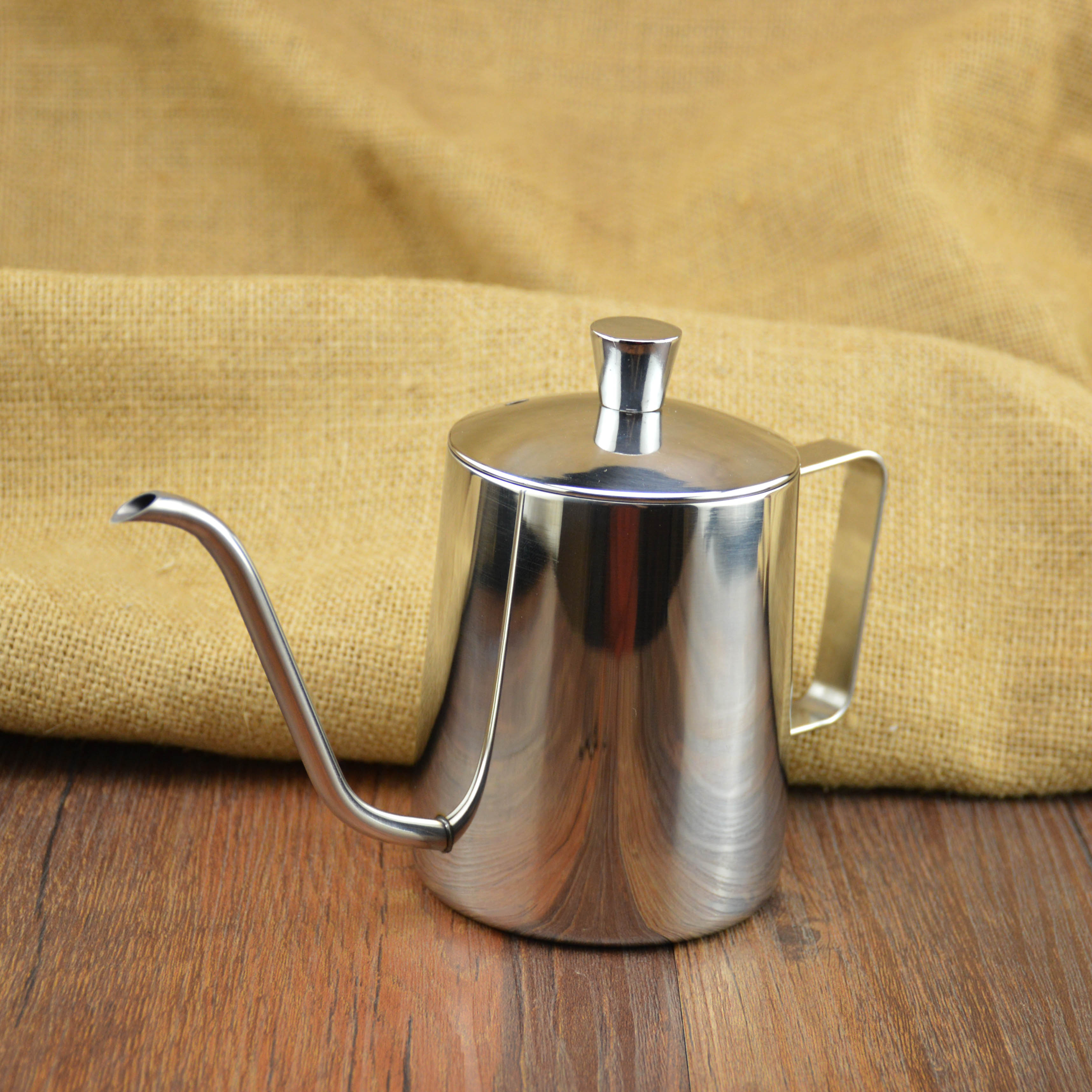 手冲咖啡壶挂耳长嘴细口迷你家用滴漏滤式配套装器具304不锈钢封后新