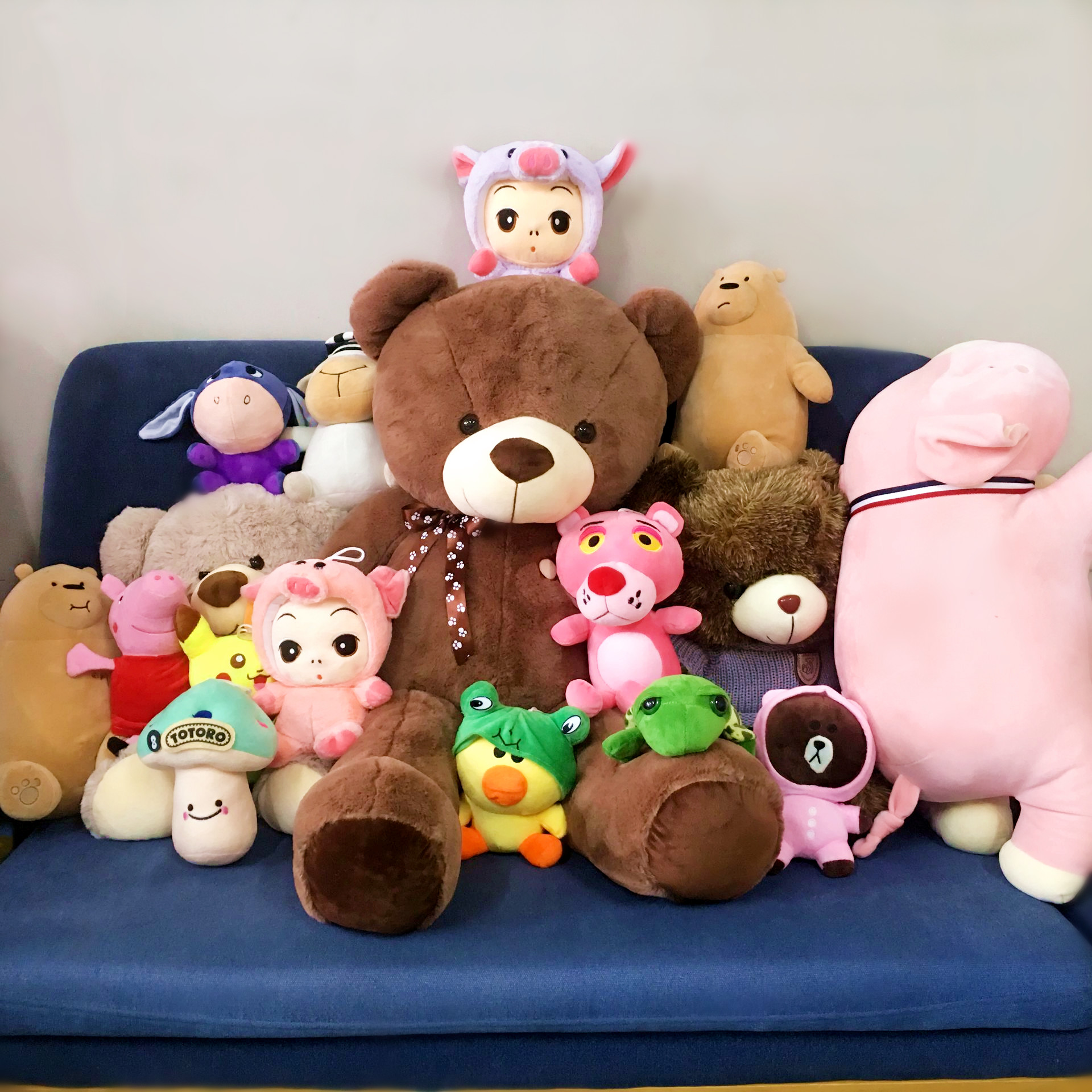 婚庆婚礼抛洒娃娃小公仔毛绒玩具套餐大礼包活动小礼品玩偶抓机