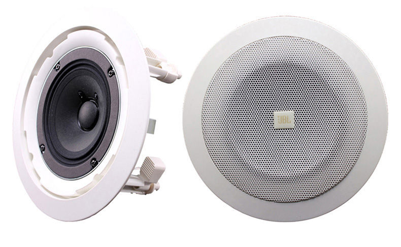 jbl 8124吸顶音响家庭背景音乐音箱天花喇叭室内家用嵌入式吊顶(单只)