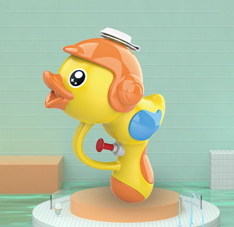 2岁儿童高压小号滋水枪宝宝洗澡喷水器3岁男女孩子卡通玩具枪真智力