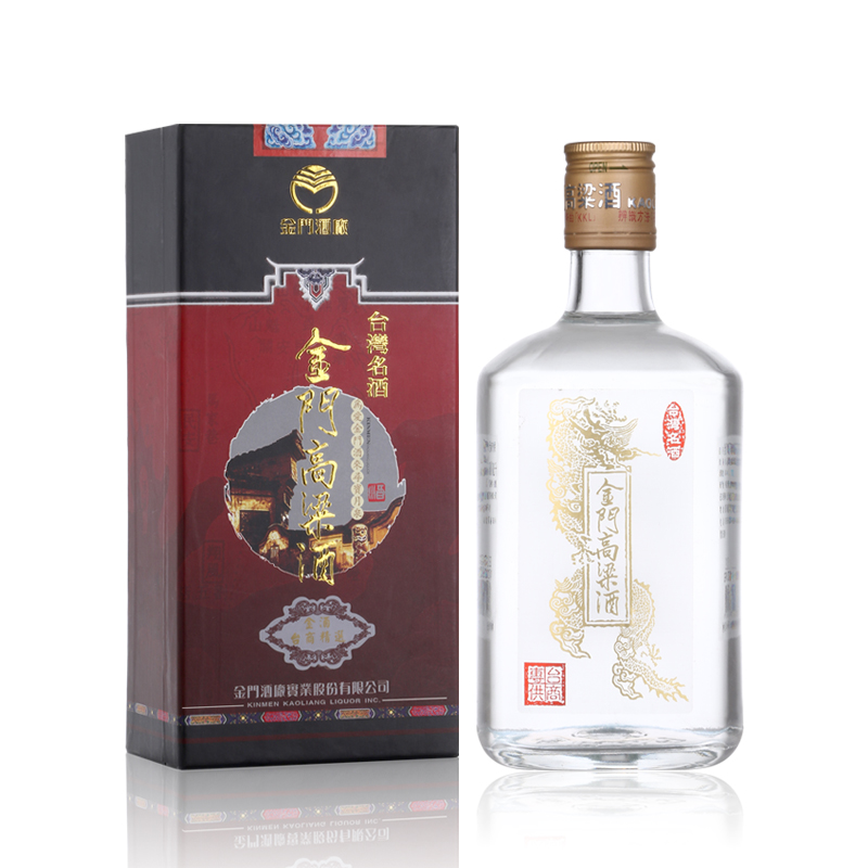 金门高粱酒台商精选50度600ml礼盒装清香型原瓶原装