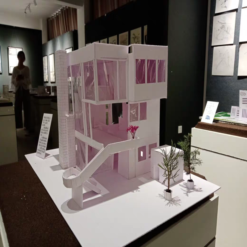 《pvc发泡安迪雪弗板硬泡沫建筑沙盘模型制作材料diy环创艺术展 白色