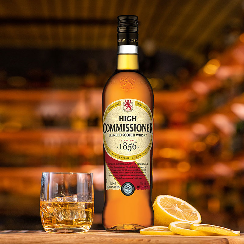 高司令威士忌700ml混合麦芽苏格兰进口洋酒烈酒whisky