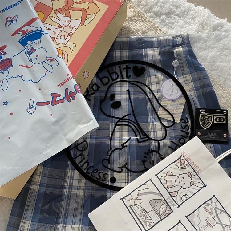 兔缝缝正版合集温柔一刀jk制服小熊的裙森林来信少女心事格裙