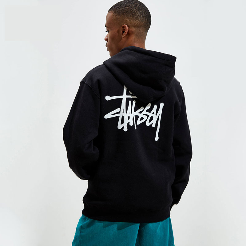stussy卫衣 stussy潮牌时尚连帽卫衣冬季新款2020斯图西男女宽松帽衫
