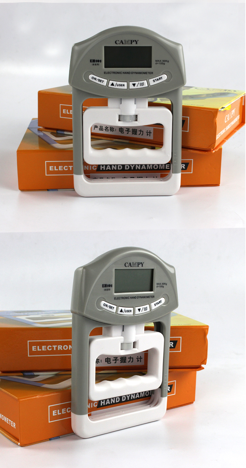 专业可调节测力握力计手指康复训练握力器中考手部健身练手力器材