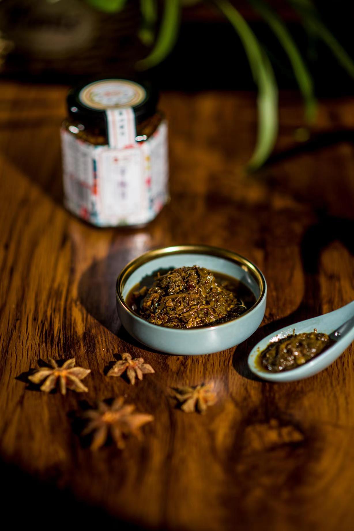 纯手工制作牛肉香椿酱