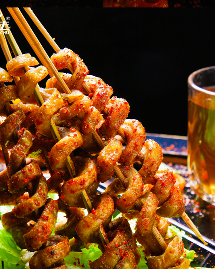 大白先森烤面筋26g*40袋碳烤手撕筋筋有味面筋辣条烧烤儿时混合味麻辣