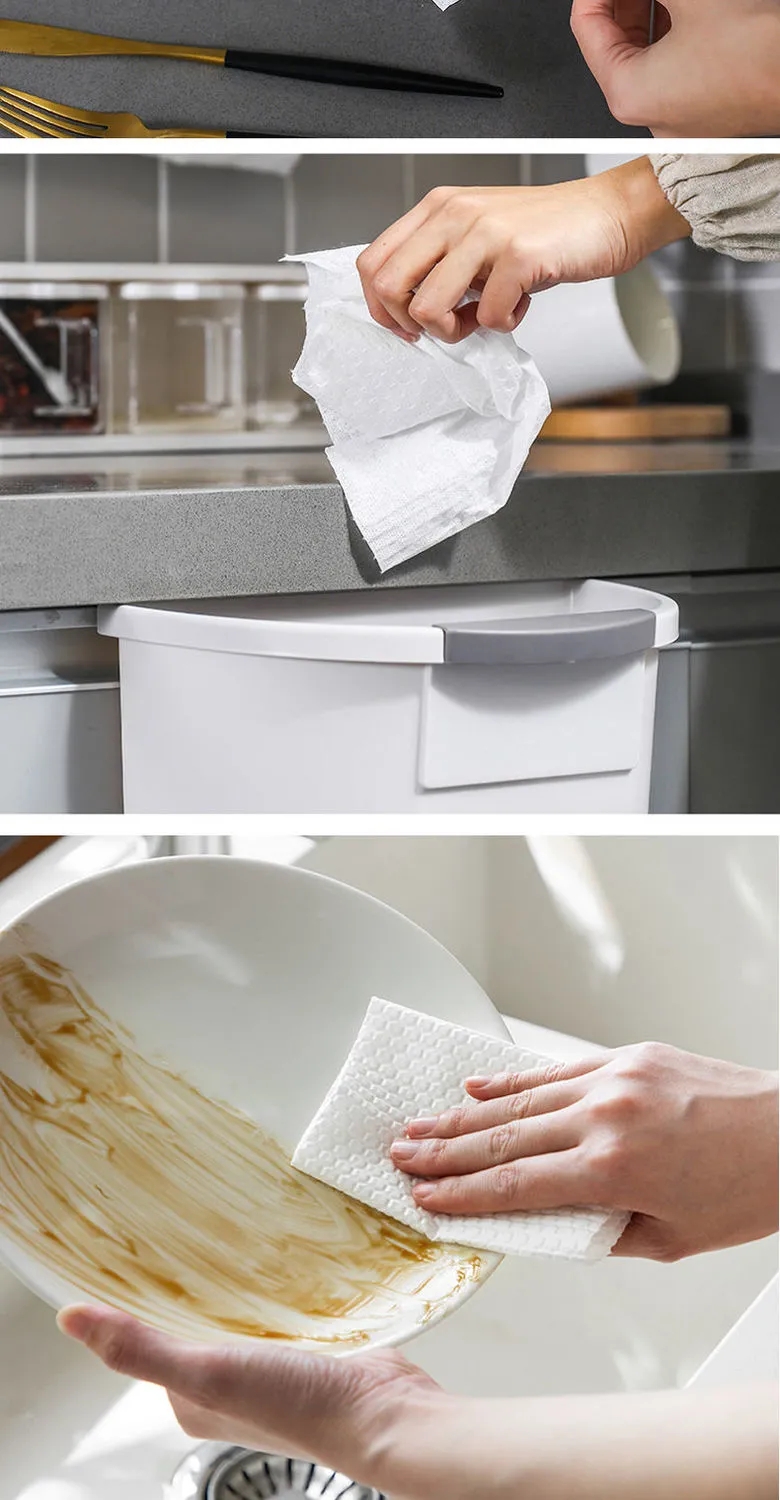 50片奥舰懒人抹布干湿两用厨房用品纸吸水巾加厚一次性洗碗布家务清洁