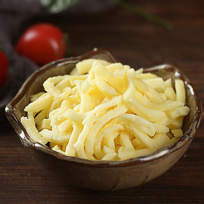 伊利(yili)奶酪干/奶片 伊利马苏里拉芝士碎3kg商用大包装拉丝披萨