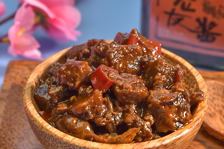 老友酱258gx2瓶 广西崇左龙州特产 南宁老友粉配料野珍调味酱酸笋指天