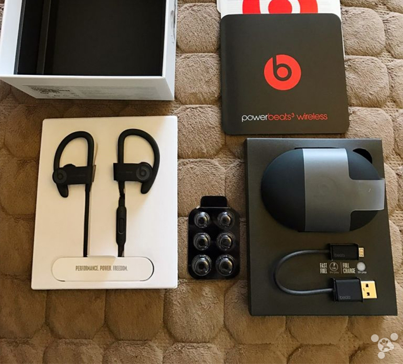 二手99新beatspowerbeats3wireless魔音pb3蓝牙无线运动耳挂式耳机