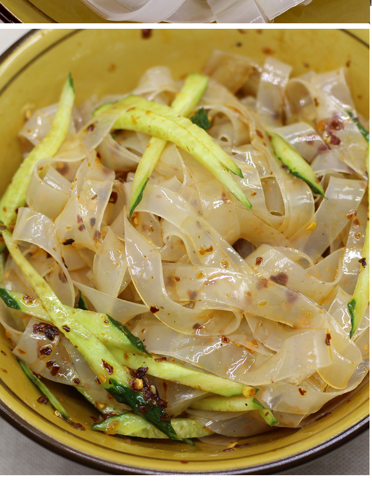 河南特产水晶粉皮凉皮夏季凉拌菜卤菜凉菜摊食材批干货5斤