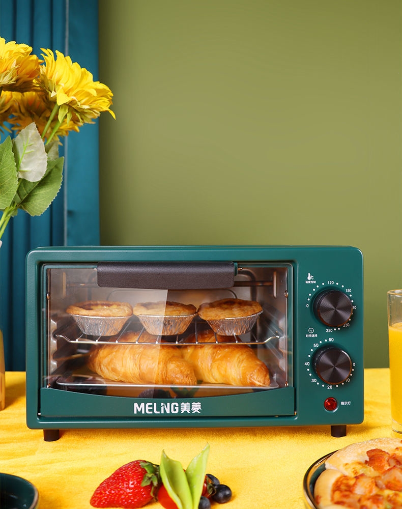 美菱meling烤箱家用烘焙多功能全自动小型电烤箱台式大容量蛋糕烤箱